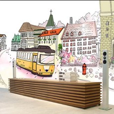 프렌체 se-009 인테리어벽지, 혼합 색상