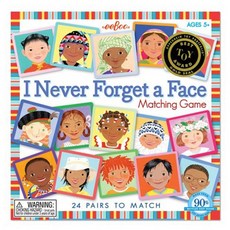 eeBoo 長相記憶配對遊戲, 沒有限制, 5歲及以上