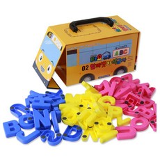 자석나라 타요 자석글자 알파벳, 1개, 78피스