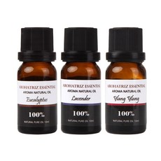 AROHA TRiZ 精油組(尤加利樹+薰衣草+依蘭依蘭), 10ml, 1套