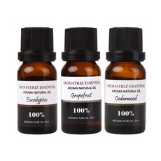 AROHA TRiZ 精油組(尤加利+葡萄柚+雪松), 30ml, 1組