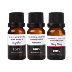 精油 葡萄柚香+柑橘香+依蘭依蘭香, 1組