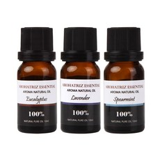 精油 尤加利味+法國薰衣草味+薄荷味, 1組