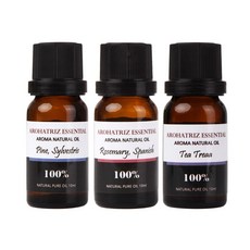 精油松樹+迷迭香+茶樹, 1套