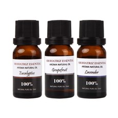 Aloha Trees精油, 尤加利樹 10ml + 葡萄柚 10ml + 法國薰衣草 10ml, 1組