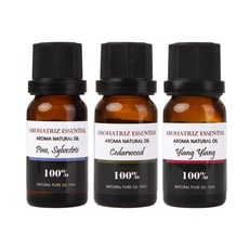 精油松樹+雪松+依蘭依蘭, 1套