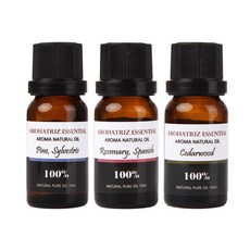 精油松木+迷迭香+雪松, 1套
