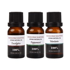 精油套組, 尤加利 10ml+薄荷 10ml+柑橘 10ml, 1組