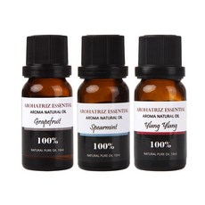 精油葡萄柚+留蘭香+依蘭依蘭, 1套