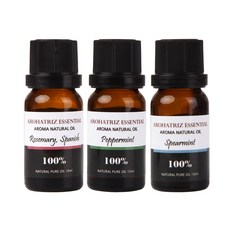 AROHA TRiZ 精油組(迷迭香+辣薄荷+留蘭香), 30ml, 1組