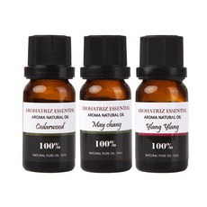 護理精油組 雪松香+橙香+依蘭香, 1組