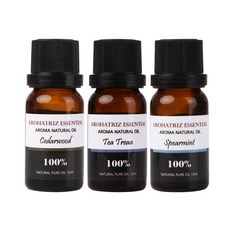 精油雪松+茶樹+留蘭香, 1套
