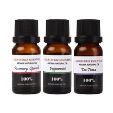 精油迷迭香+薄荷+茶樹, 1套