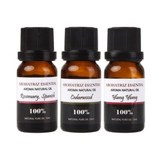 精油組(迷迭香+雪松+依蘭依蘭), 10ml, 1組