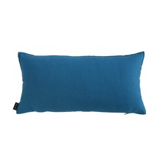 BYJIMI Petit 亞麻長方形抱枕套+含枕芯, 藍色