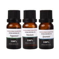 精油 薄荷 + 柑橘 + 留蘭香, 1套