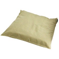 BYJIMI 圓點印花靠枕套, 棕色