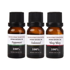 精油薄荷+雪松+依蘭依蘭, 1套