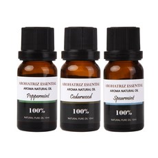 精油 薄荷 + 雪松 + 留蘭香, 1套