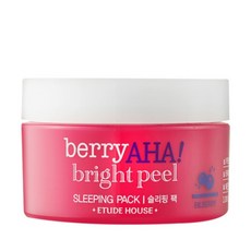 에뛰드하우스 베리 AHA 브라이트 필 슬리핑 팩, 100ml, 1개