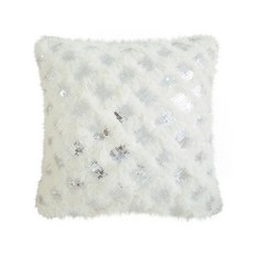 雪花亮片僅抱枕套