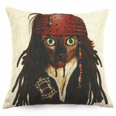 노랜드 쿠션커버 의인화 동물9 솜 포함 쿠션커버