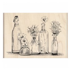 잡다구리 우드스탬프, BOTTLE ROW WD STMP 83, 1개