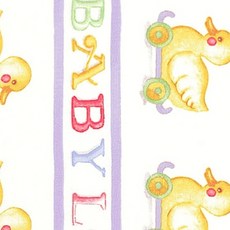 RJR Baby Love 印花布料 淺紫色, 1個