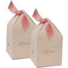아이씨엘디자인 노블 삼각 silver white lovely thank 2p, 핑크, 2개