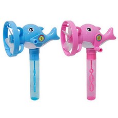 버블건 돌고래 선풍기 버블 랜덤발송, 2개, 5세이상