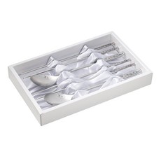 Table Art 水仙花花紋勺筷餐具雙人組, 1組, 4入(湯匙 2支+筷子 2雙)