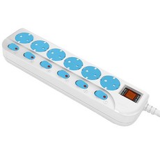 winners 自動蓋帽安全多延長線 6 孔 1.5M, 1個