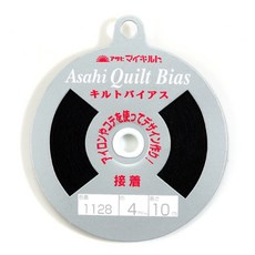 Asahi斜紋布邊 4mm 10m 黑色, 1個