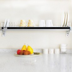 ENEX 壁掛式廚房碗盤架, 見詳細說明, 1 個