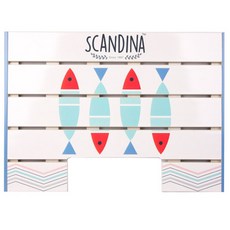 SHABATH 浴室印花腳踏板, 魚款, 1組