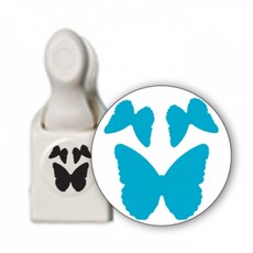 잡다구리 미술용 마샤펀치 3 in 1 butterfly, 1개
