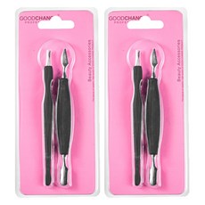 Good Change 角質層推桿組, 2組, 角質修整器+雙面修整器