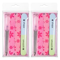 Miseong Metal 美甲護理組, 4種美甲工具, 2套