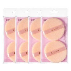 GOODCHANGE Miseong金屬粉撲 2入, 4包, 單色