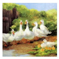 ambiente 테이블 냅킨 1452 거위의꿈, 1개