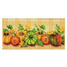 table deco 테이블 냅킨 2180 호박체크, 1개