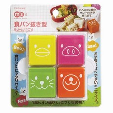 Tornne動物玩具吐司模具 P3208, 混色, 1個