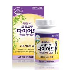 유한 와일드펫 다이어트 1ea HCA/가르시니아 와일드망고, 1개, 90g