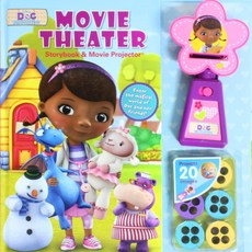 디즈니 닥터맥스터핀스 무비씨어터 Doc McStuffins Movie Theater Storybook & Movie Projector, 1개