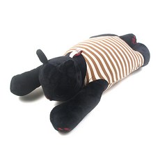 Snuggly午睡枕頭 貓 薰衣草香, 黑色