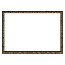 益智愛高端樹脂拼圖框, 纖薄復古銀, 1個