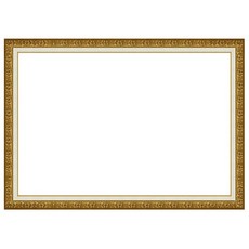 Puzzle Sarang 樹脂拼圖框, 霧面金, 1個