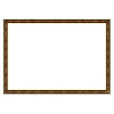 益智愛高端樹脂拼圖框, 復古金, 1個