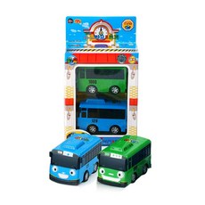 미카 꼬마버스타요 메탈, 혼합 색상, 타요&로기, 1개