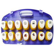 Phocos 造型打孔機 14件組 25mm, 1個, 花形